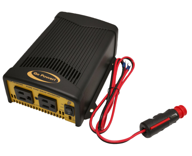 Go Power 200W 12V Pure Sine Wave Inverter