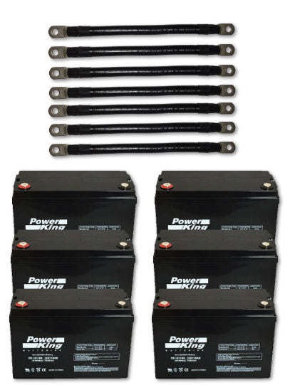 600 - 800 A-Hr 24V AGM Battery System