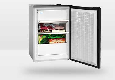 Isotherm CR90 Classic Deep Freezer, AC/DC, Right/Left Swing, 3-side Black Flange