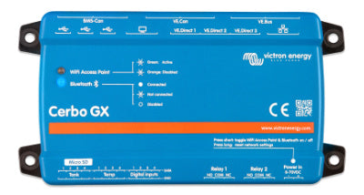 Victron Cerbo GX System Monitoring