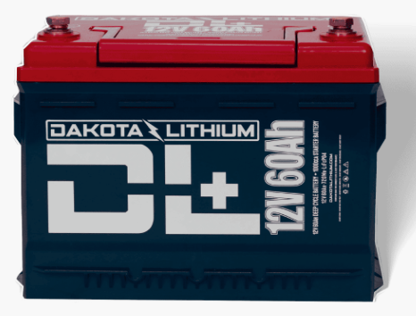 DL+ 12v 60Ah Dual Purpose 1000cca LIFEPO4 Battery