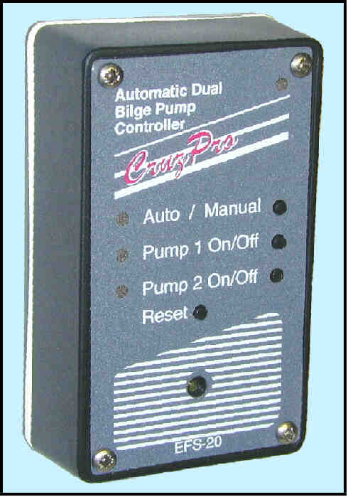 CruzPro EFS20 Automatic Dual Bilge Pump Controller 12V