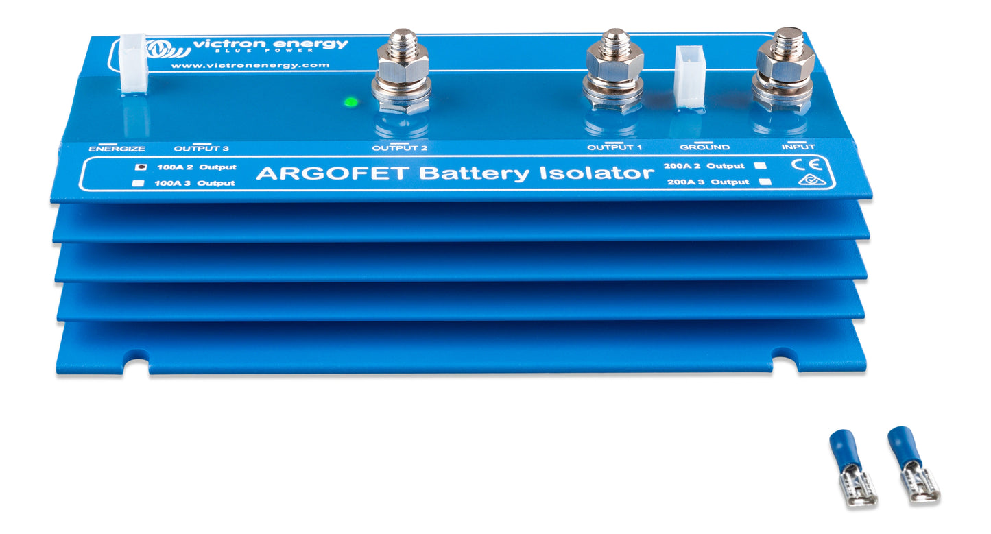 Victron Argo FET Battery Isolator 100/200 Amp, 2/3 Batteries