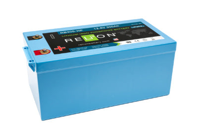 RELiON RB300-HP 12V 300Ah LiFePO4 High Load Battery