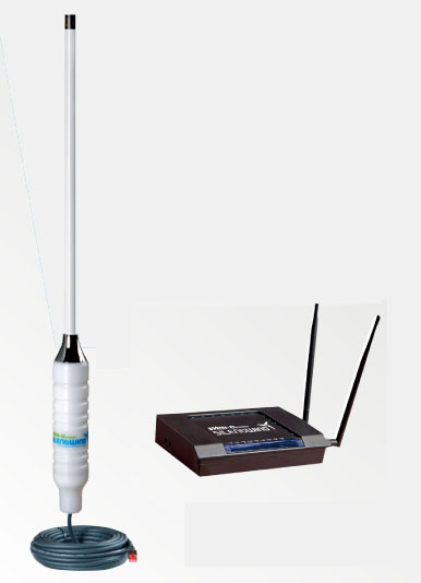 Silentwind Web-Catcher Wi-Fi Antenna Kit 12.5 dBi w/20m LAN cable