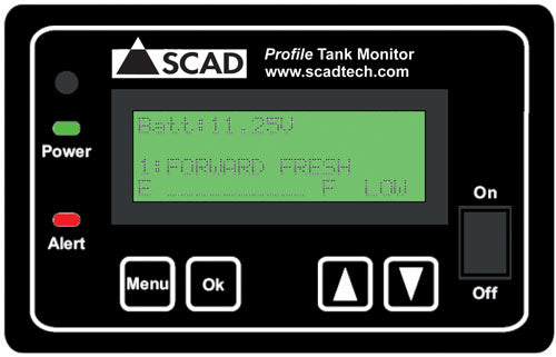 SCAD Profile 1 to 8 Tank Monitor Panel