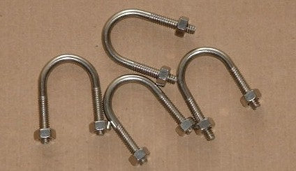 SS U-Bolt 1/4-20 × 1″ ID