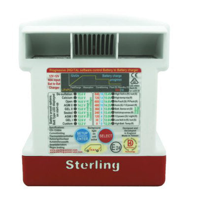 Sterling 12V Input /Output Battery to Battery Chargers