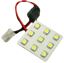 9-LED Matrix Array "T-Matrix" - Warm White