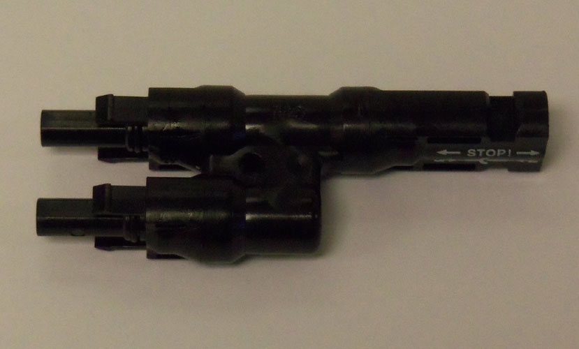 MC4 - Single Female to Dual Male Branch Connector