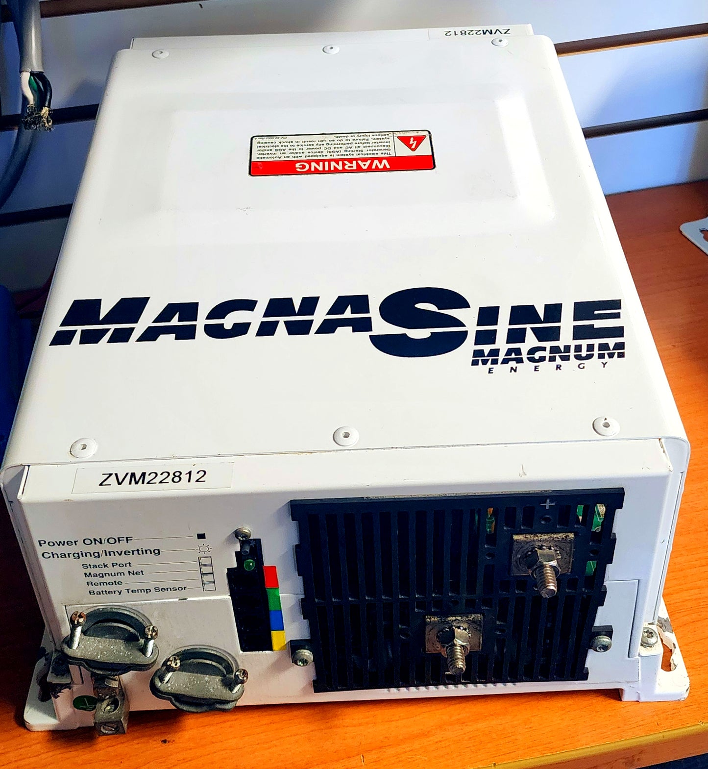 Magnum MS2812 2800W 12V Pure Sine Wave Inverter Charger 125A Used