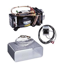 Isotherm Compact 2551, Large O-evap. (10.7x15x5.5), Click-on Bracket&amp;Lid, Air Cooled, 7cu.ft fridge or 2.3 cu. ft. freezer