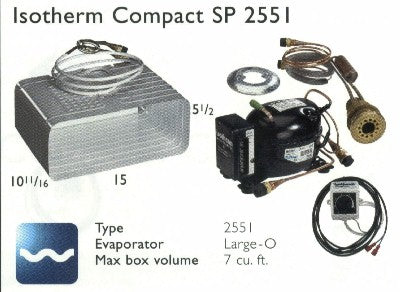 Isotherm 2551 SP Large-O 7 cf System