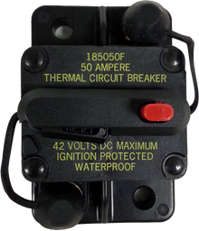 50 Amp Surface Mount Circuit Breaker Top View
