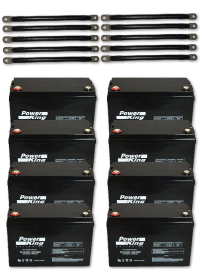 400 - 600 A-Hr 48V AGM Battery System