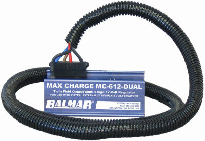 Balmar Max Charge MC-612-DUAL-H Regulator With Harness