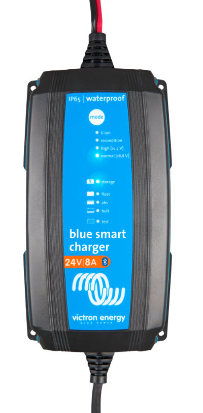Blue Smart IP65 Battery Charger 24V 8A 120VAC