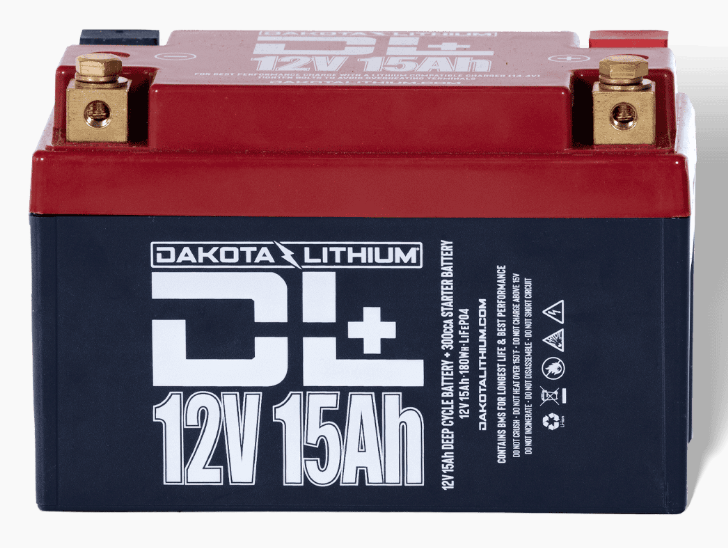 DL+ 12v 15Ah Dual Purpose 300cca LIFEPO4 Battery