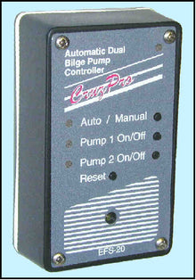 CruzPro EFS20 Automatic Dual Bilge Pump Controller 24V