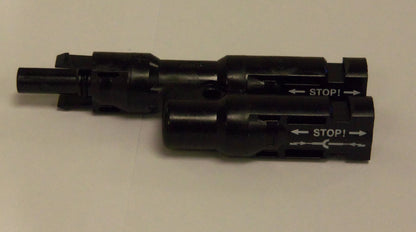 MC4 - Single Male to Dual Female Branch Connector