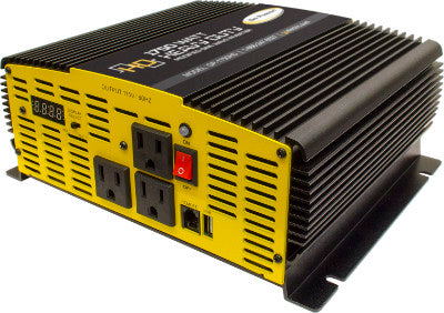 Go Power 1750W 12V - 24V Heavy-Duty Modified Sine Wave Inverter