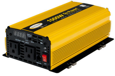Go Power 1000W 12V Modified Sine Wave Inverter