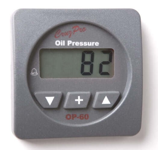 CruzPro OP60 Oil Pressure Gauge