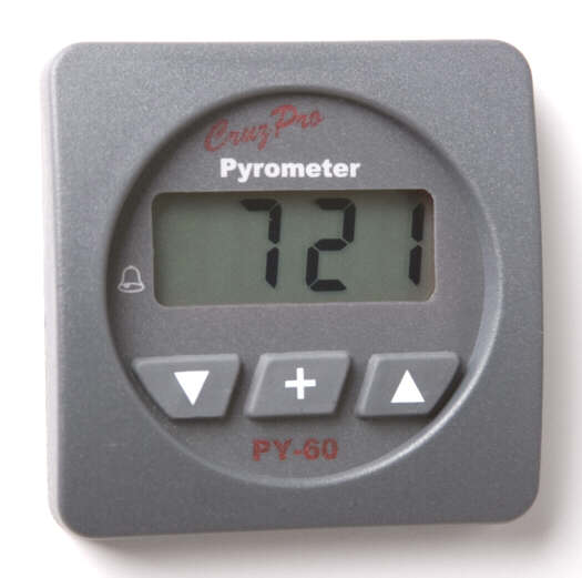 CruzPro PY60 Digital Pyrometer Gauge PY-60R | PY-60S - e Marine Systems ...