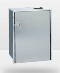Isotherm CR130 Drink Stainless Steel AC/DC 4.6 Cu.Ft. Right/Left Swing 4-Side Stainless Steel Flange (No Freezer Compartment)