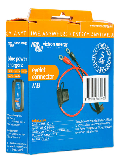 M6/M8 Eyelet Connector with 30A Fuse