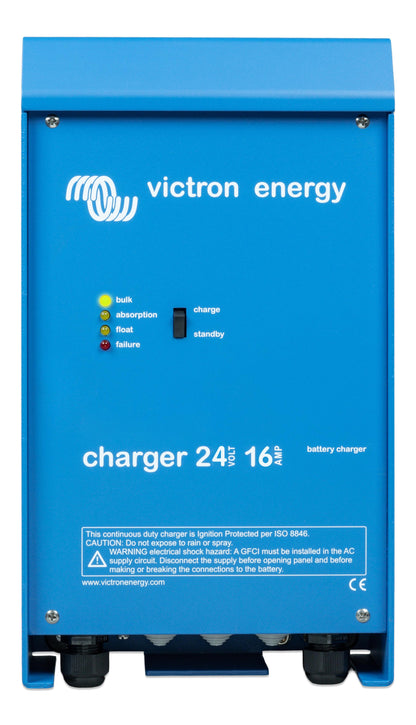 Victron Phoenix 16A/24V/2 Bank+ 1Aux Battery Charger