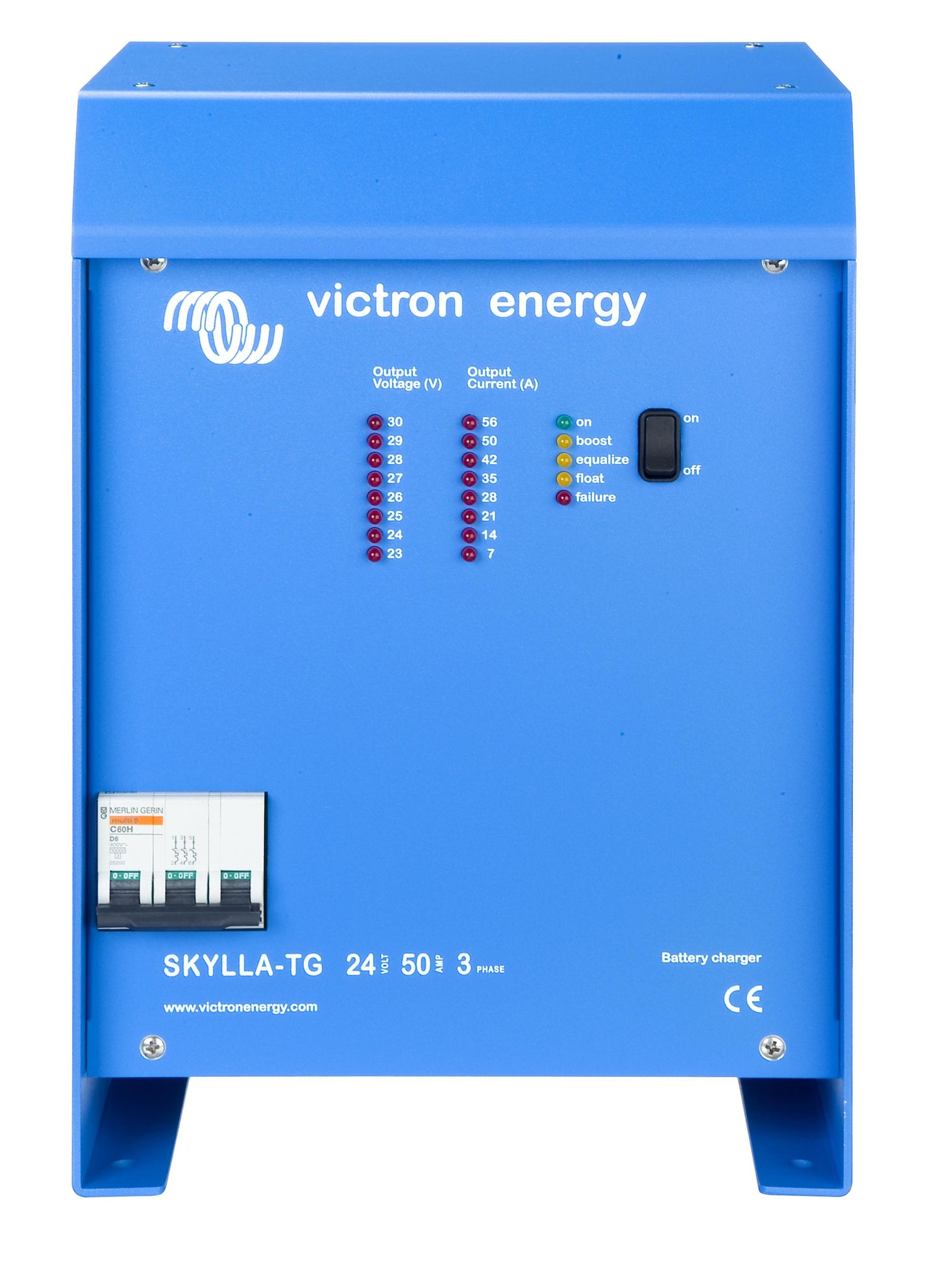 Victron Skylla-TG 30A/24V/1 Bank + 1 Aux 90-265VAC Battery Charger