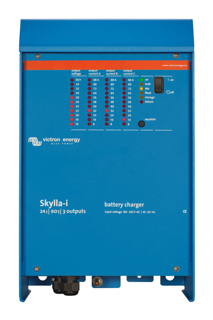 Victron Skylla-i 100A/24V/1 Bank + 1 Aux Battery Charger
