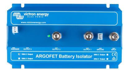Victron Argo FET Battery Isolator 100/200 Amp, 2/3 Batteries