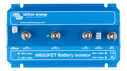Victron Argo FET Battery Isolator 100/200 Amp, 2/3 Batteries