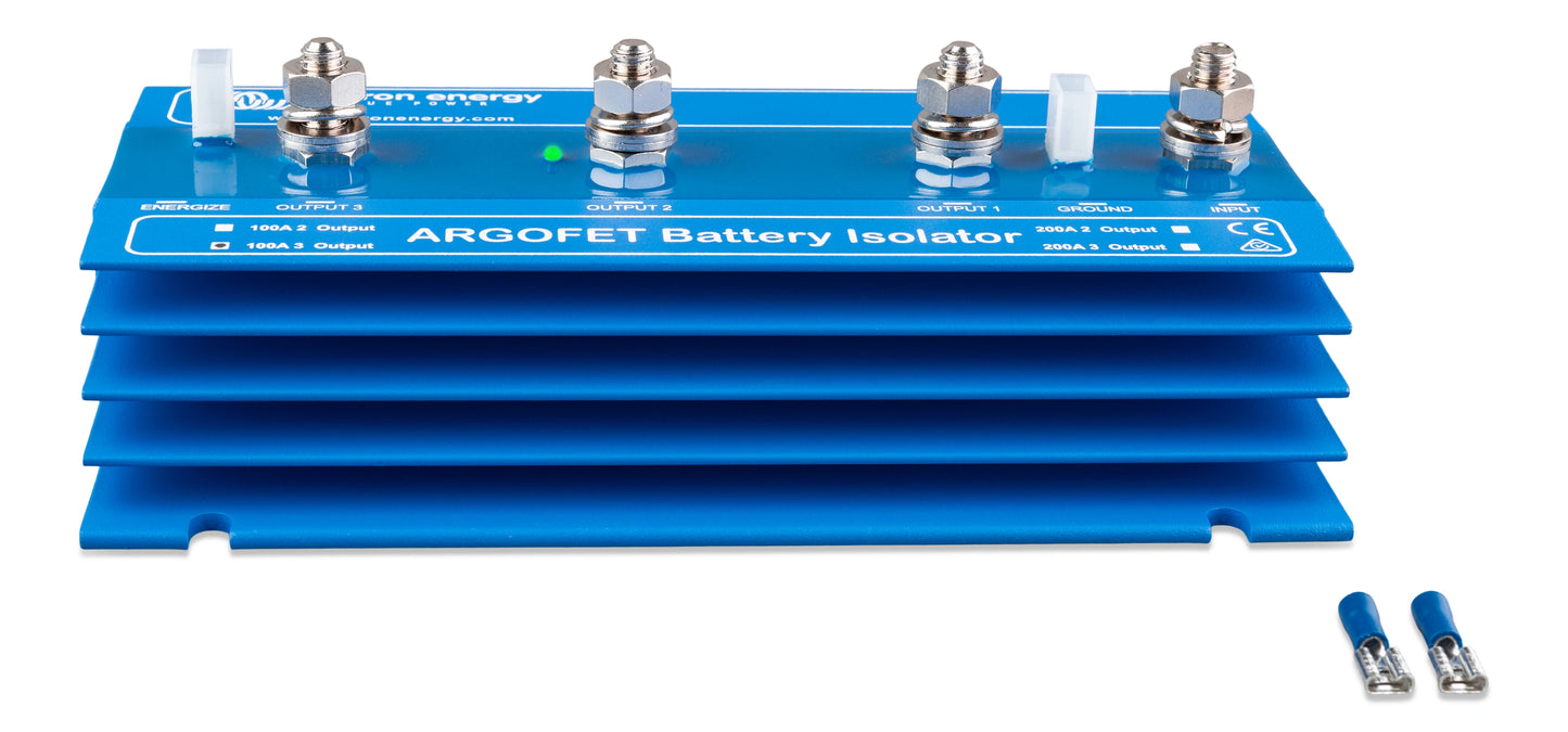 Victron Argo FET Battery Isolator 100/200 Amp, 2/3 Batteries