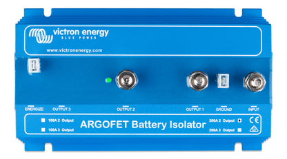 Victron Argo FET Battery Isolator 100/200 Amp, 2/3 Batteries