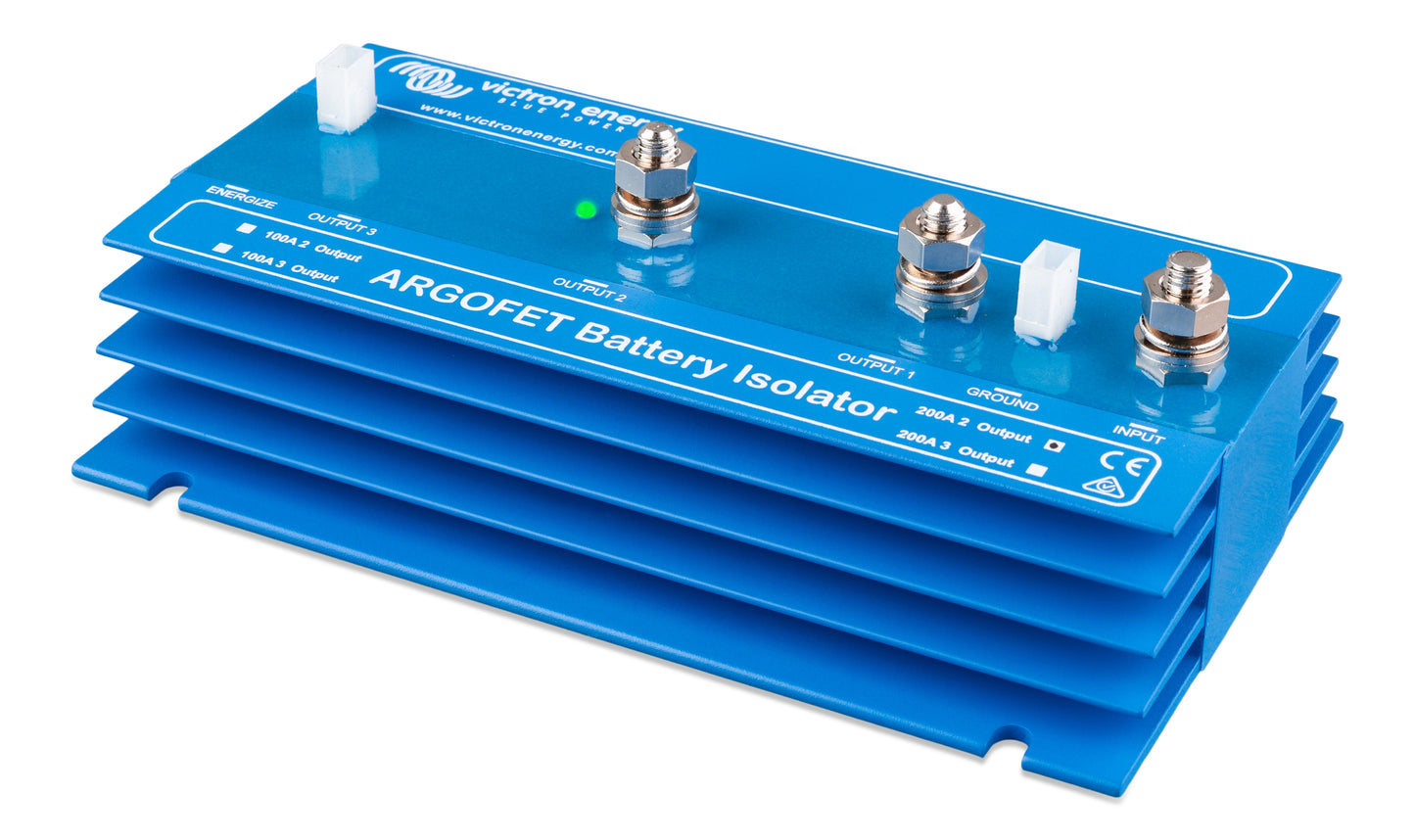 Victron Argo FET Battery Isolator 100/200 Amp, 2/3 Batteries