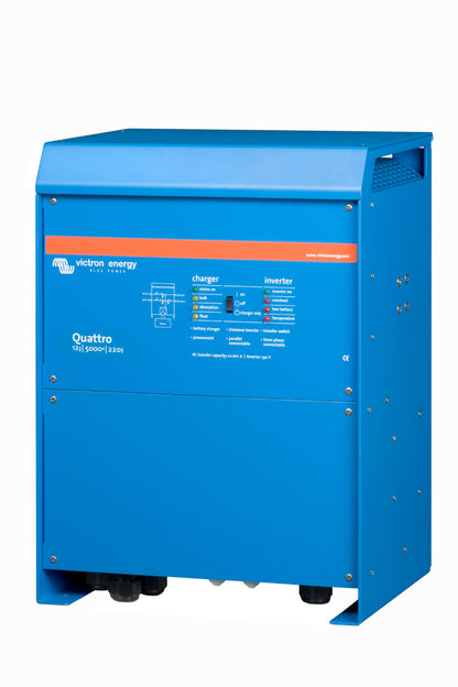 Victron Quattro 12/5000/220-100/100 230V VE.Bus Inverter/Charger