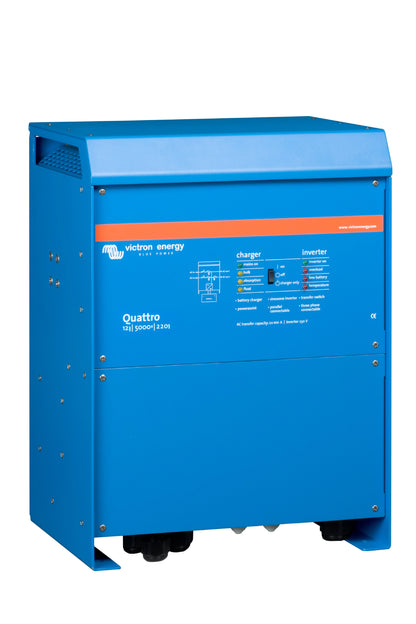 Victron Quattro 12/5000/220-100/100 230V VE.Bus Inverter/Charger