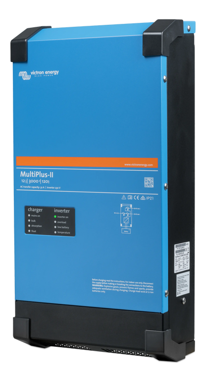 Victron MultiPlus-II 12/3000/120-50 120V Inverter Charger (UL 458)