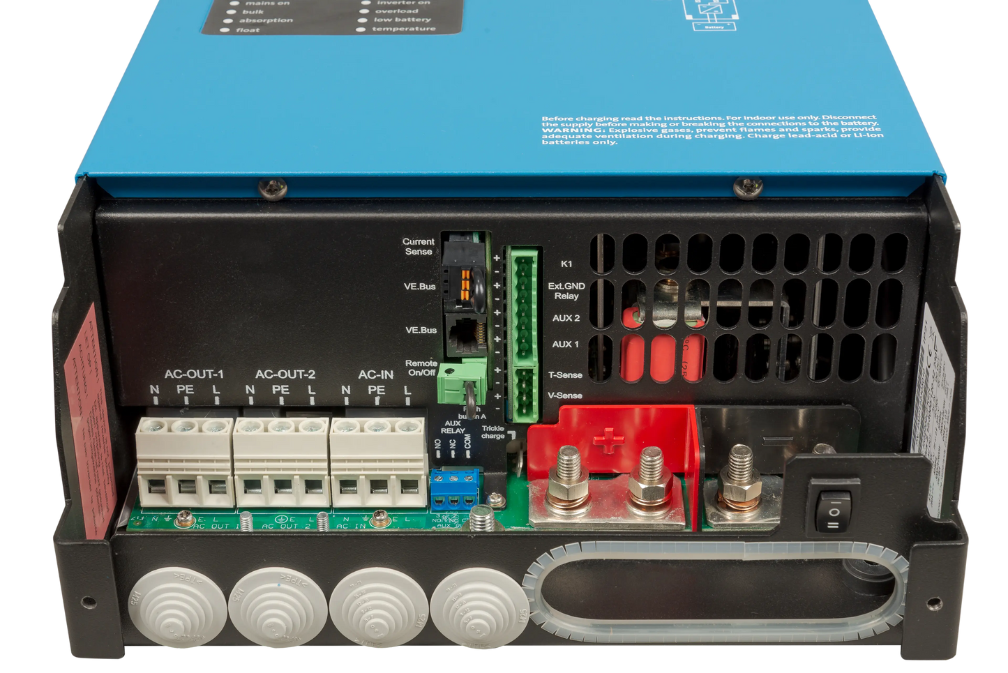 Victron MultiPlus-II 12/3000/120-50 120V Inverter Charger (UL 458)