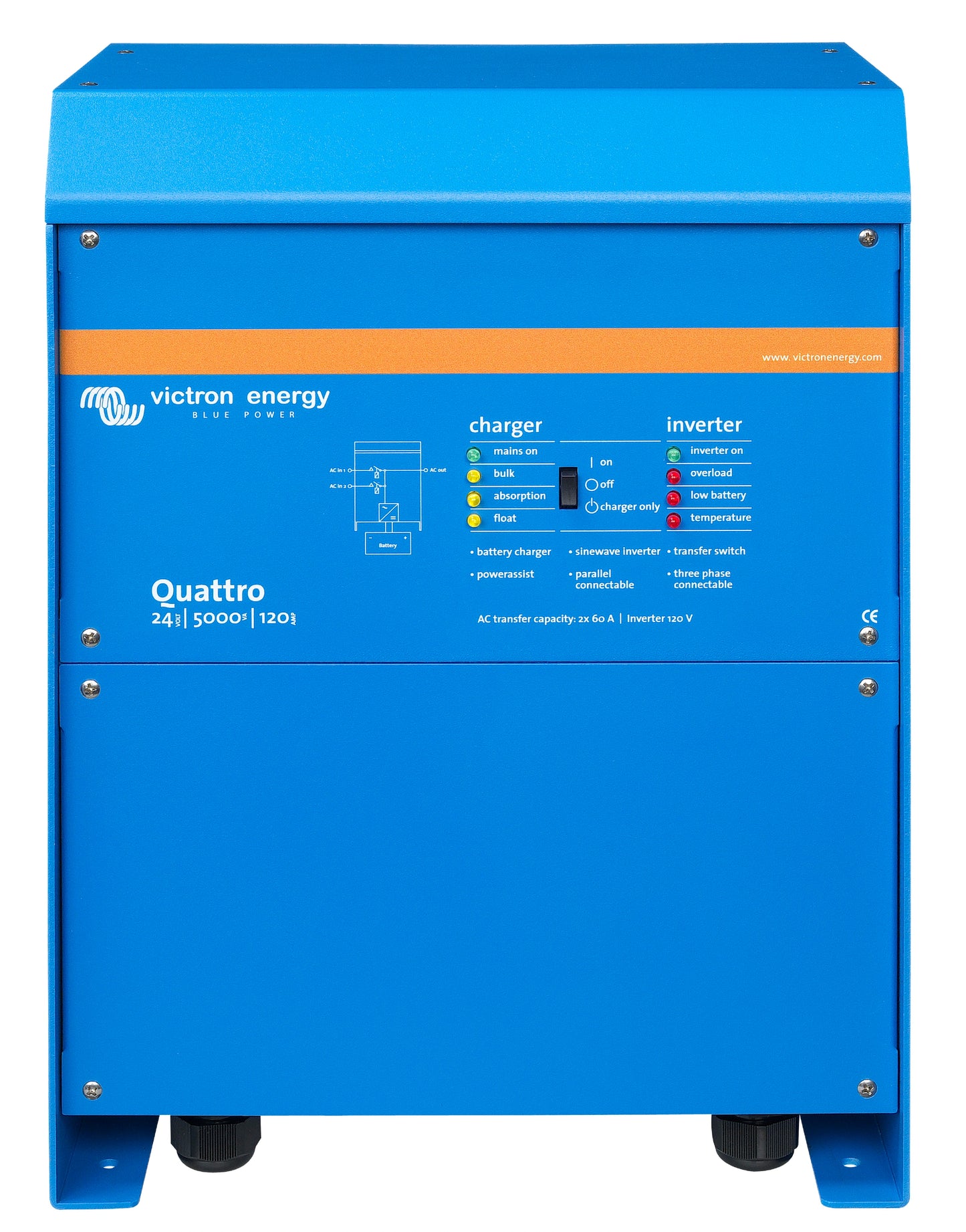 Victron Quattro 5000/120V VE.Bus Inverter/Chargers