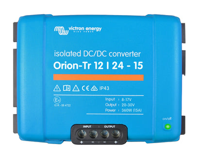 Victron Orion-Tr 12/24-15A (360W) Isolated DC-DC Converter