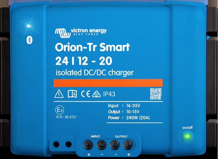 Orion-Tr Smart 12/12-30A (360W) Non-isolated DC-DC charger
