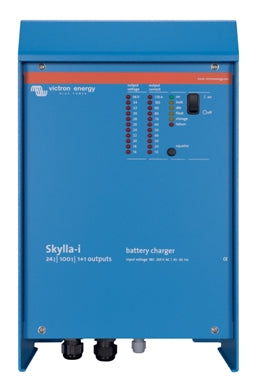 Skylla-i 100A/24V/1 Bank + 1 Aux Battery Charger