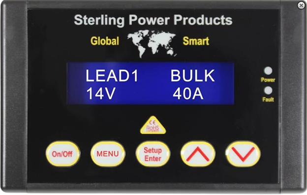 Sterling Power Battery to Battery Charger Optional Remote Part # BBR