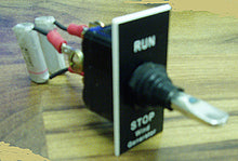 Stop/Run Switch w/Plate & Suppressor
