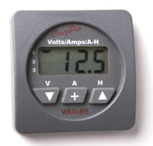 CruzPro VAH65 Digital Volts Amp Three Battery Banks