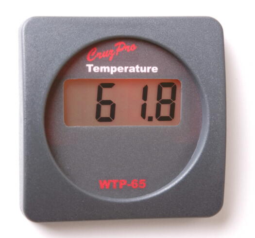 CruzPro WTP65 Digital Sea Water Temperature Gauge